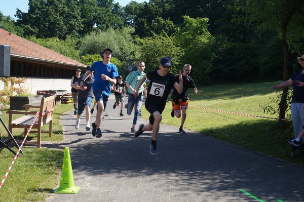 Lernende der Sek beim Wettkampf